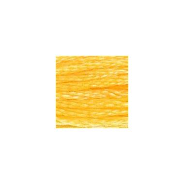 DMC 743 Six-Strand Floss – Medium Yellow