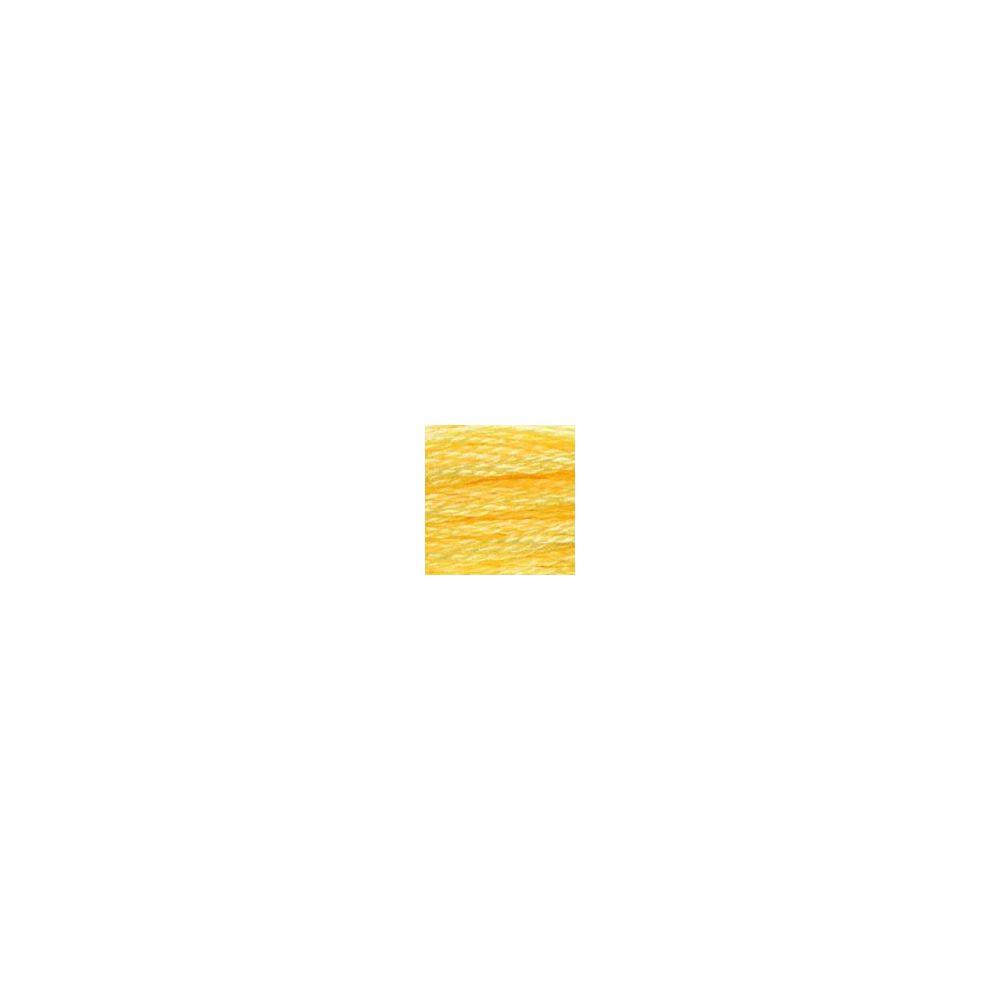 DMC 744 Six-Strand Floss – Pale Yellow