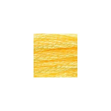 DMC 744 Six-Strand Floss – Pale Yellow