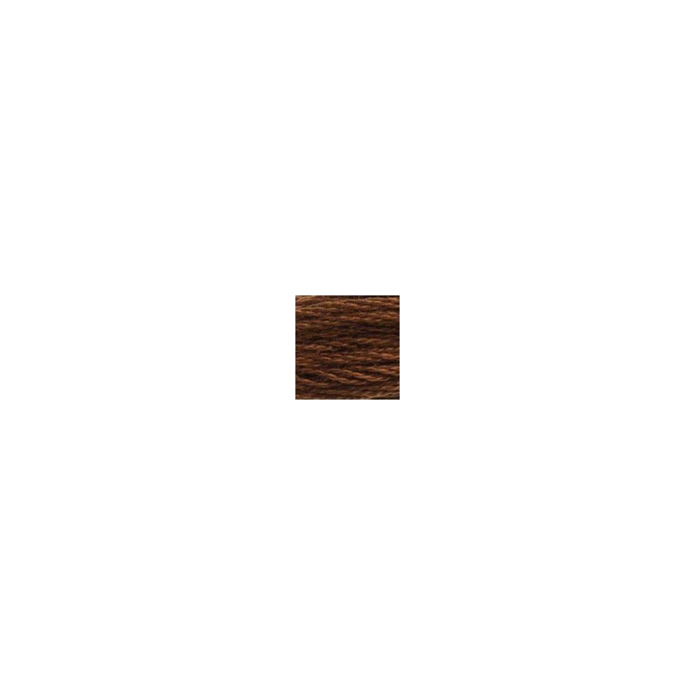DMC 801 Six-Strand Floss – Dark Coffee Brown