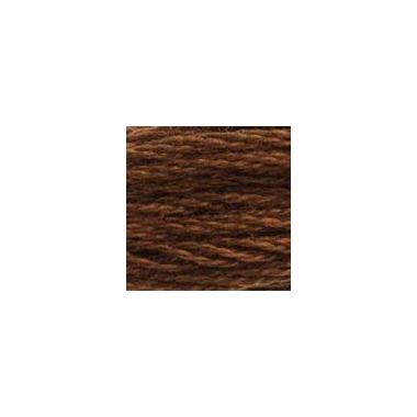 DMC 801 Six-Strand Floss – Dark Coffee Brown