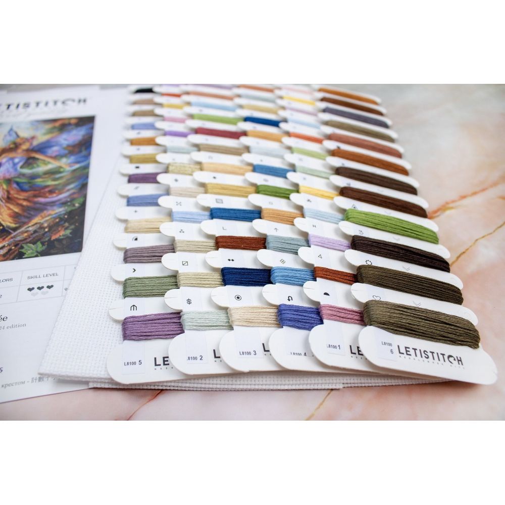 Cross Stitch Kit “L8100 Faerie/Fée” LETISTITCH