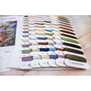 Cross Stitch Kit “L8100 Faerie/Fée” LETISTITCH