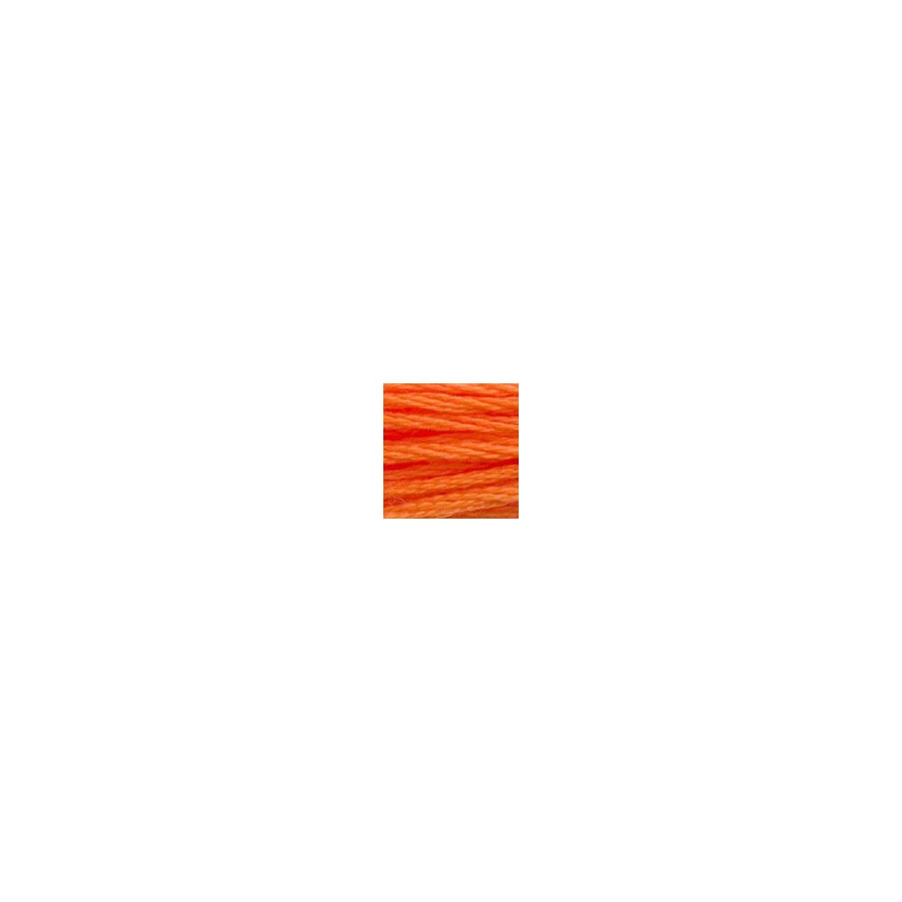 DMC 970 Six-Strand Floss – Light Pumpkin