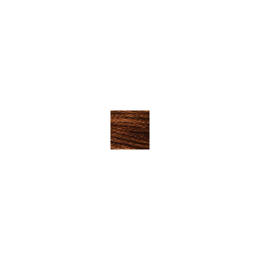 DMC 975 Six-Strand Floss – Dark Golden Brown