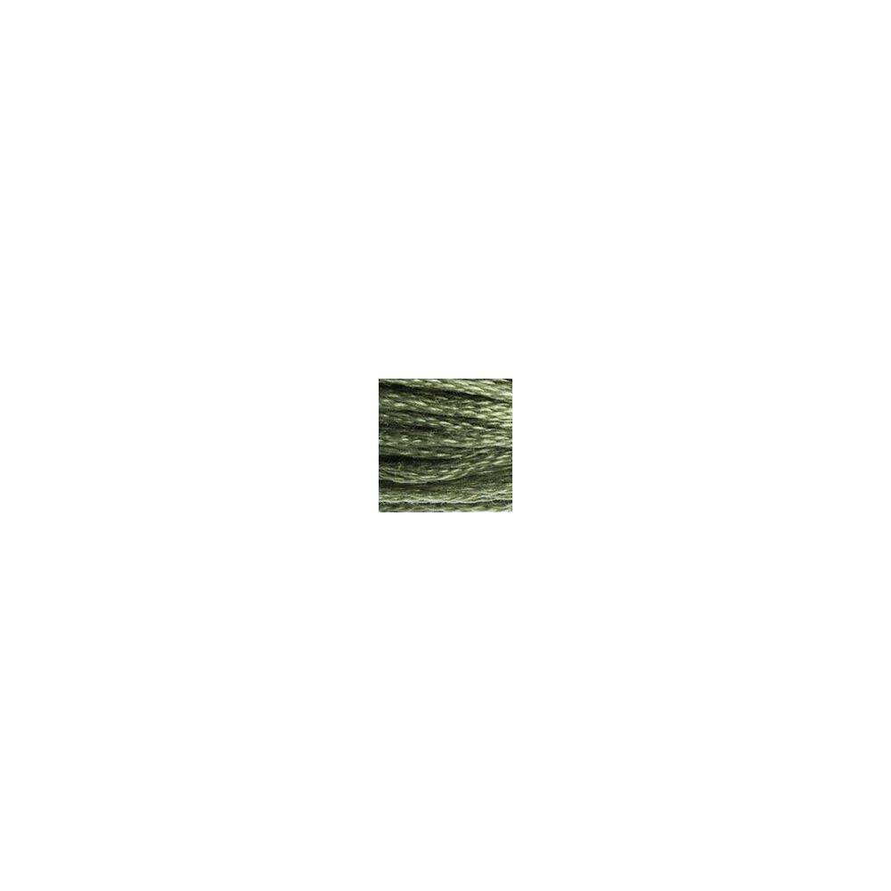 DMC 3052 Six-Strand Floss – Medium Green Grey