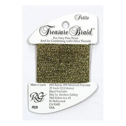 Thread PB30- Black Gold Rainbow Gallery