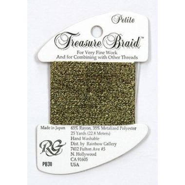 Thread PB30- Black Gold Rainbow Gallery
