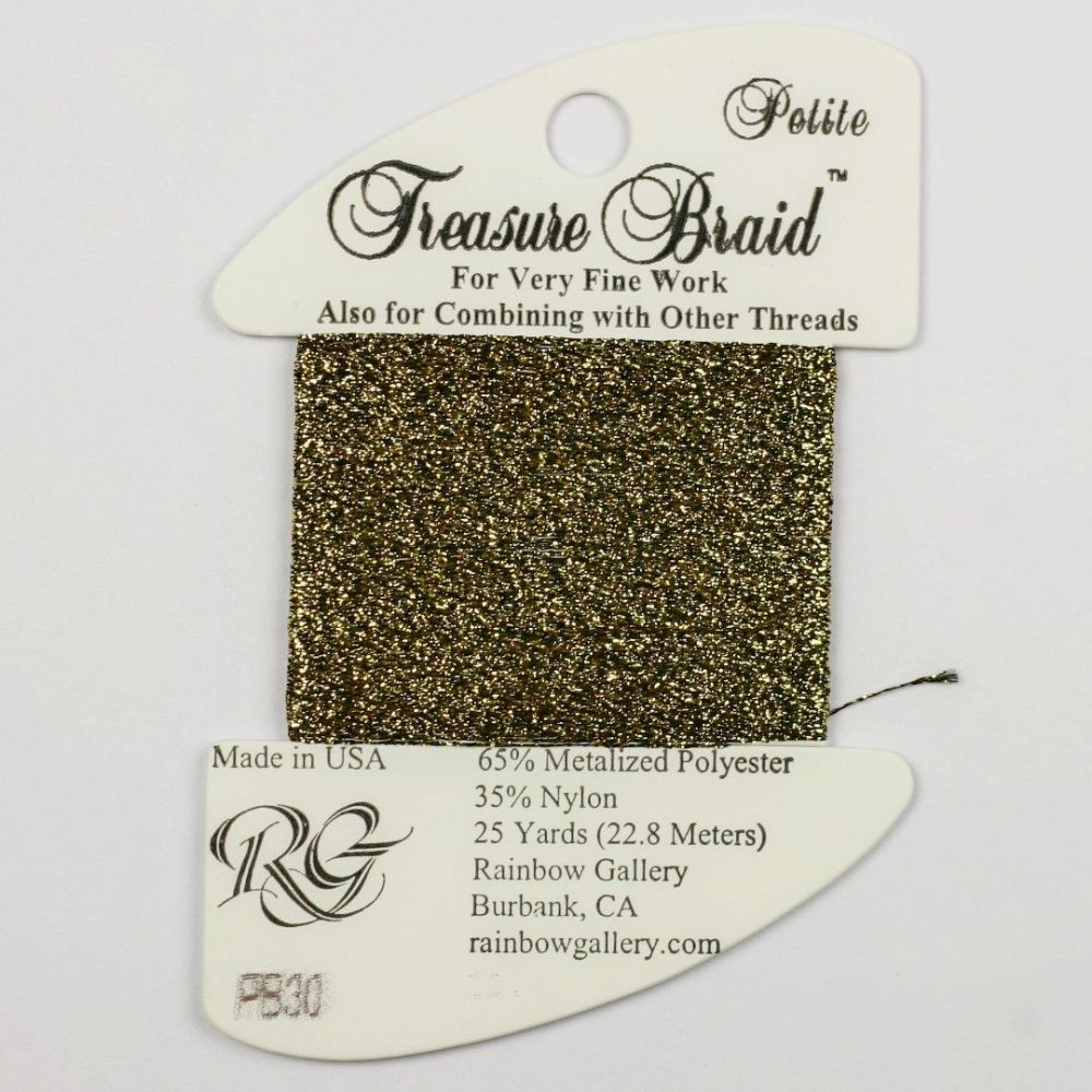 Thread PB30- Black Gold Rainbow Gallery