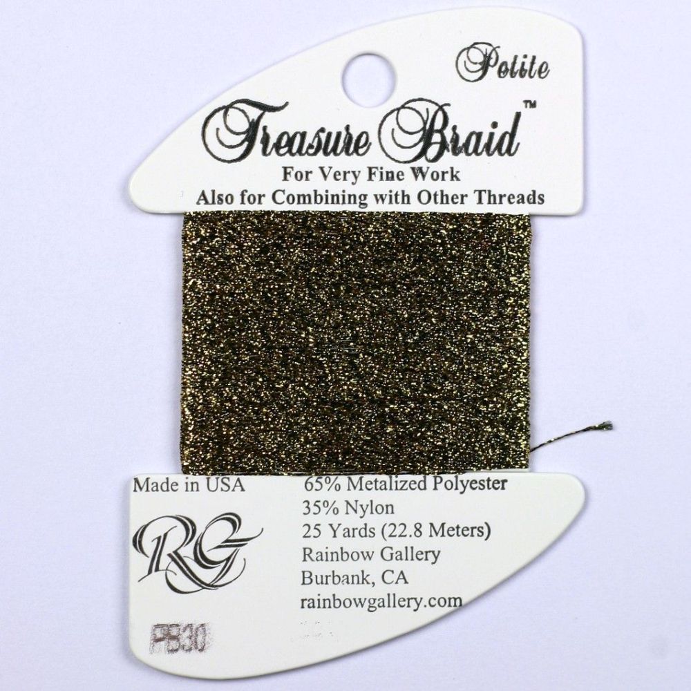 Thread PB30- Black Gold Rainbow Gallery