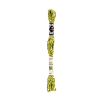DMC C471 Etoile Floss - Very Light Avocado Green