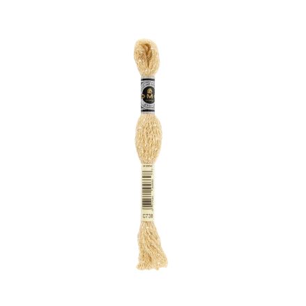 DMC C738 Etoile Floss - Very Light Tan