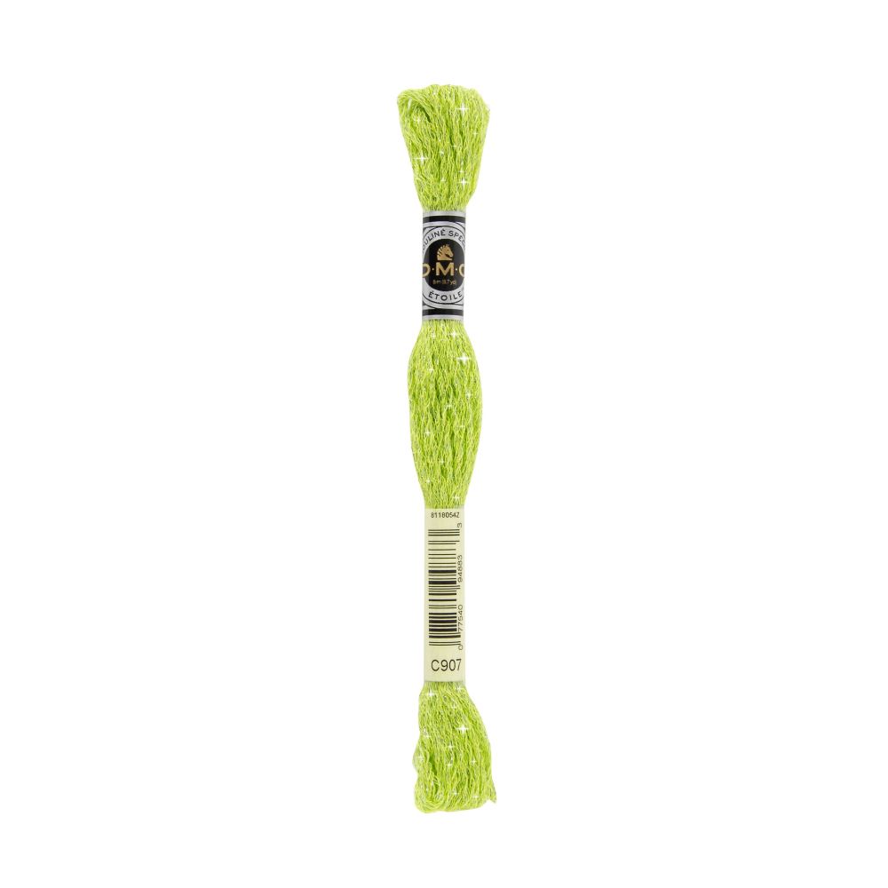DMC C907 Etoile Floss - Light Parrot Green DMC C907 Etoile Floss - Light Parrot Green