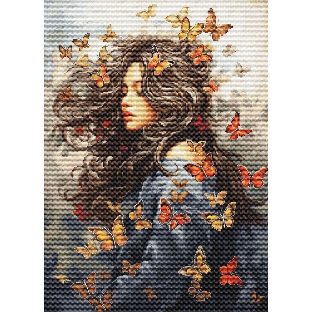 Cross Stitch Kit Luca-S - Passion in Flight, BU5085