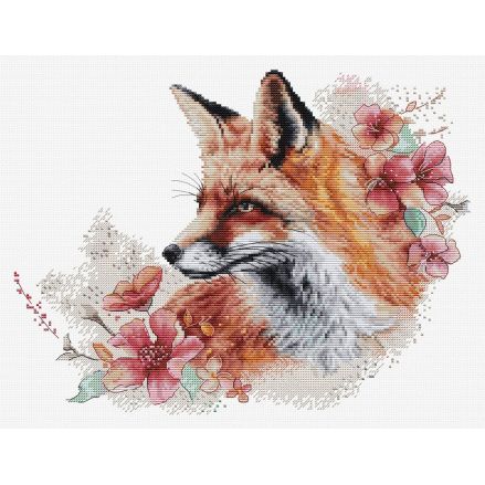 Cross Stitch Kit Luca-S - The Sly Fox, BM3020