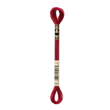 DMC E321 Light Effect Floss – Red Ruby