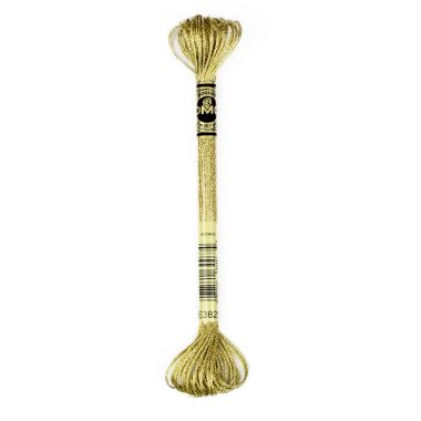 DMC E3821 Light Effect Floss – Light Gold