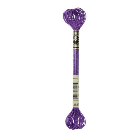 DMC E3837 Light Effect Floss – Purple Ruby