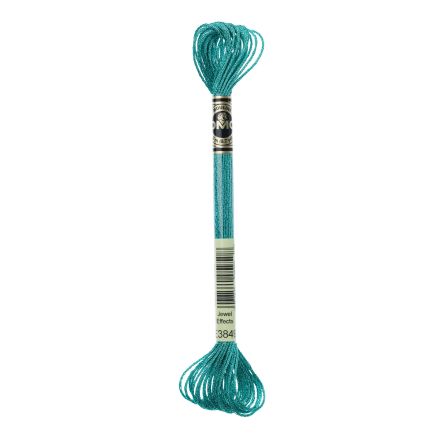 DMC E3849 Light Effect Floss – Aquamarine Blue