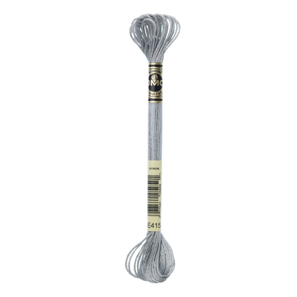 DMC E415 Light Effect Floss – Pewter DMC E415 Light Effect Floss – Pewter