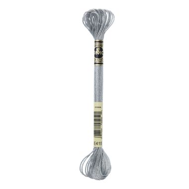 DMC E415 Light Effect Floss – Pewter