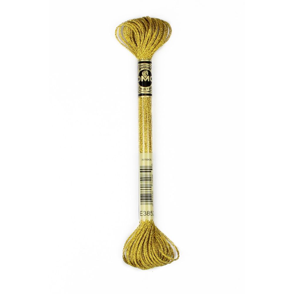 DMC E3852 Light Effect Floss – Dark Gold DMC E3852 Light Effect Floss – Dark Gold