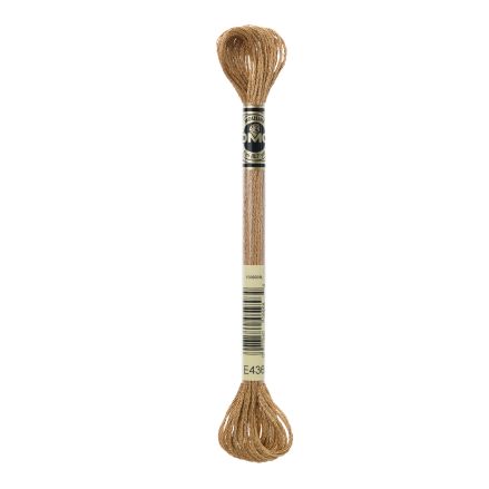 DMC E436 Light Effect Floss – Golden Oak