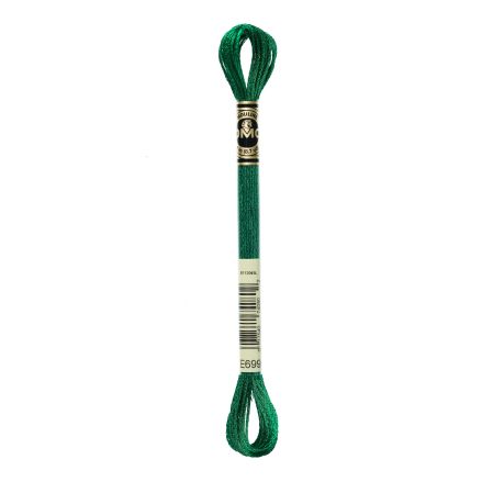DMC E699 Light Effect Floss – Green Emerald