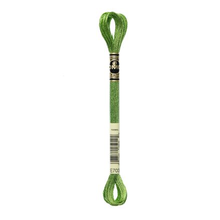 DMC E703 Light Effect Floss – Light Green Emerald