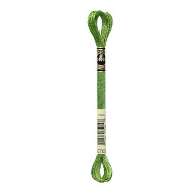 DMC E703 Light Effect Floss – Light Green Emerald