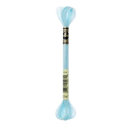 DMC E747 Light Effect Floss – Baby Blue