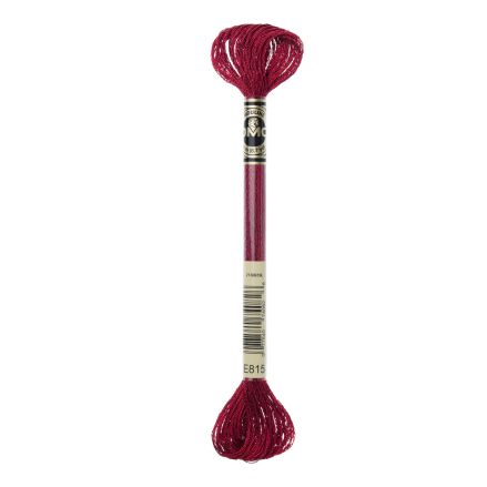 DMC E815 Light Effect Floss – Dark Red Ruby
