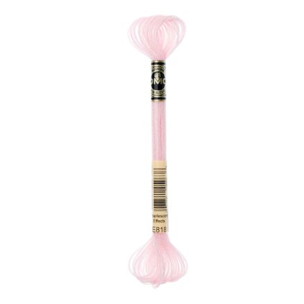 DMC E818 Light Effect Floss – Soft Pink