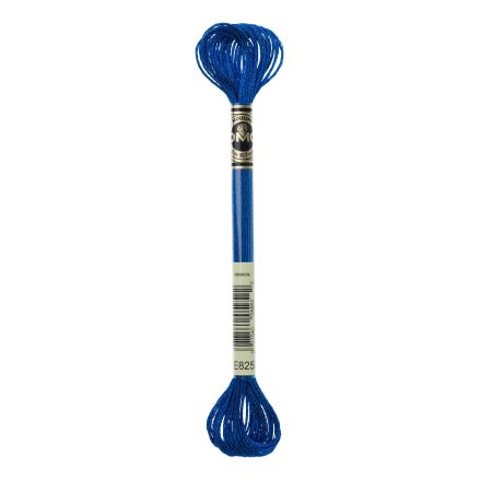 DMC E825 Light Effect Floss – Blue Sapphire