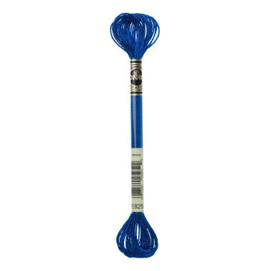 DMC E825 Light Effect Floss – Blue Sapphire