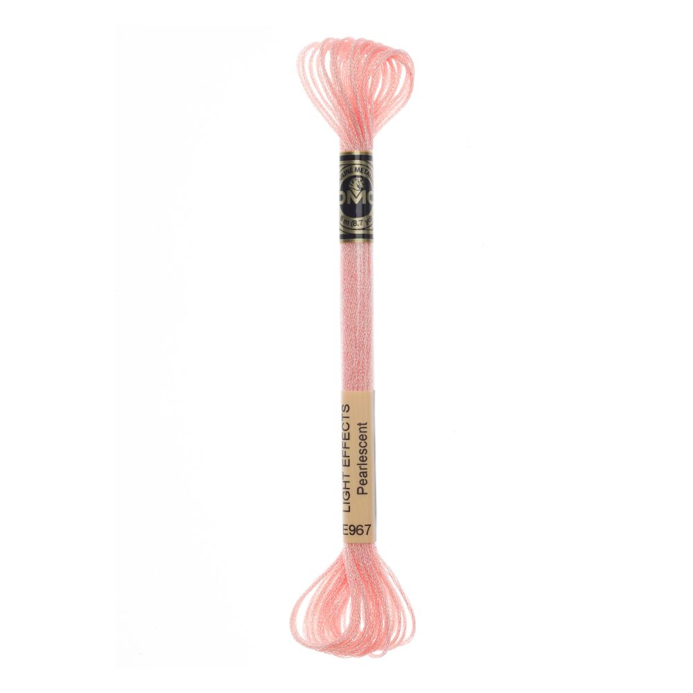 DMC E967 Light Effect Floss – Soft Peach