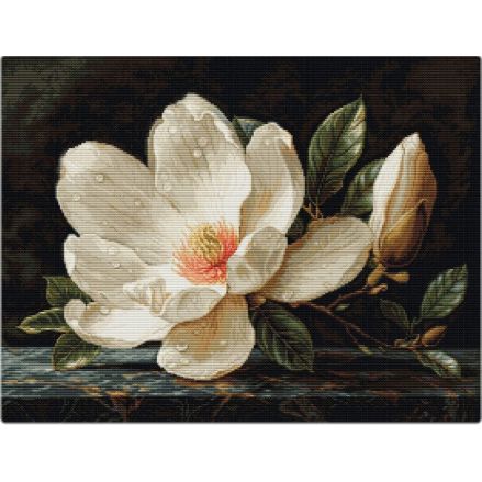 Cross Stitch Kit Luca-S Gold Collection - Magnolia Dew, B713 NEW 2025