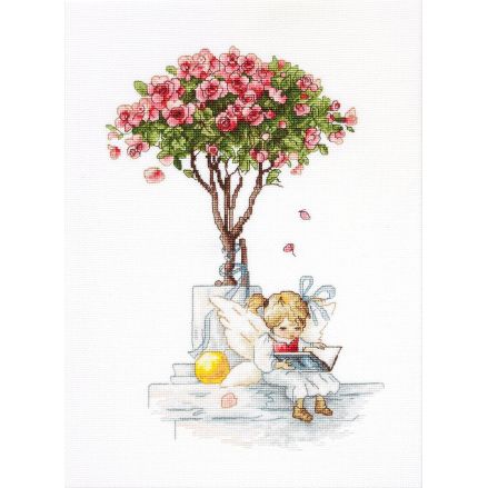 Cross Stitch Kit  The fairy of the Roses, Luca-S B1115