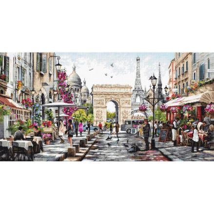 Cross-Stitch Kit Paris, Luca-S B2382