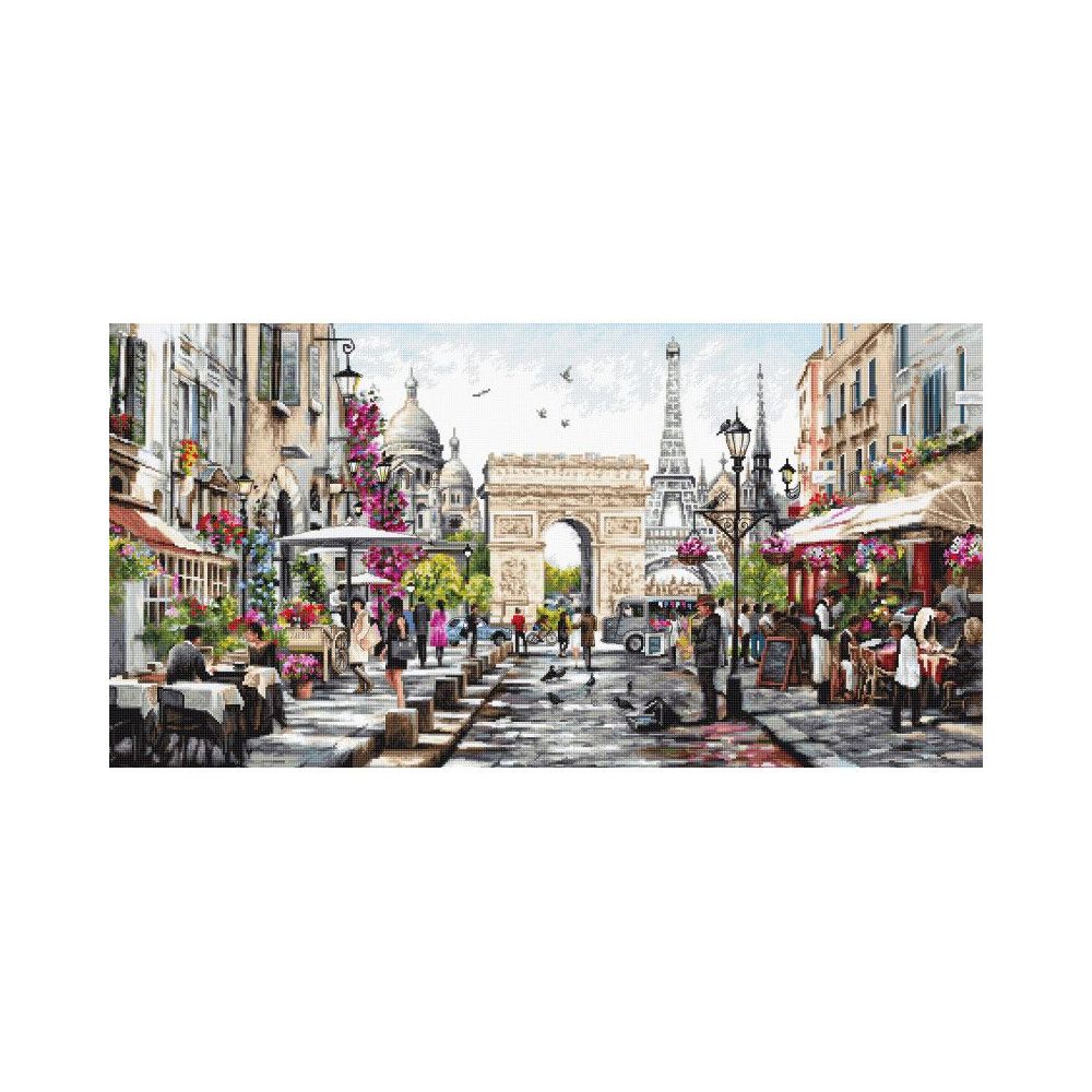 Cross-Stitch Kit Paris, Luca-S B2382