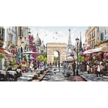 Cross-Stitch Kit Paris, Luca-S B2382