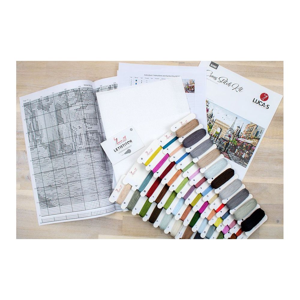 Cross-Stitch Kit Paris, Luca-S B2382