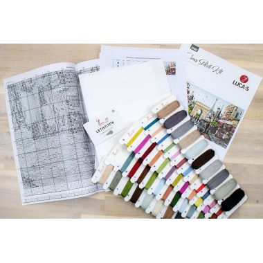 Cross-Stitch Kit Paris, Luca-S B2382