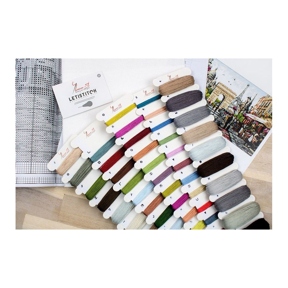 Cross-Stitch Kit Paris, Luca-S B2382