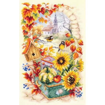 Counted Cross Stitch Kit Autumn Story, Magic Needle 250-734