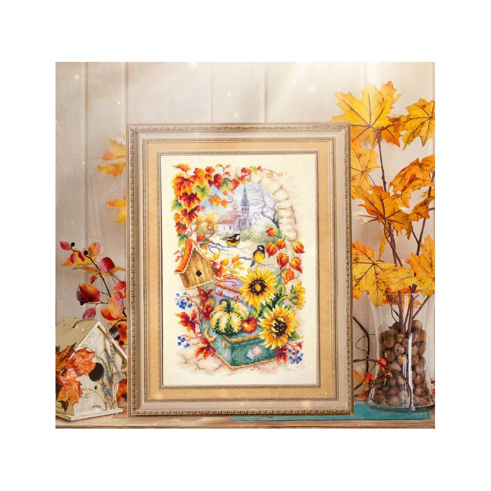 Counted Cross Stitch Kit Autumn Story, Magic Needle 250-734