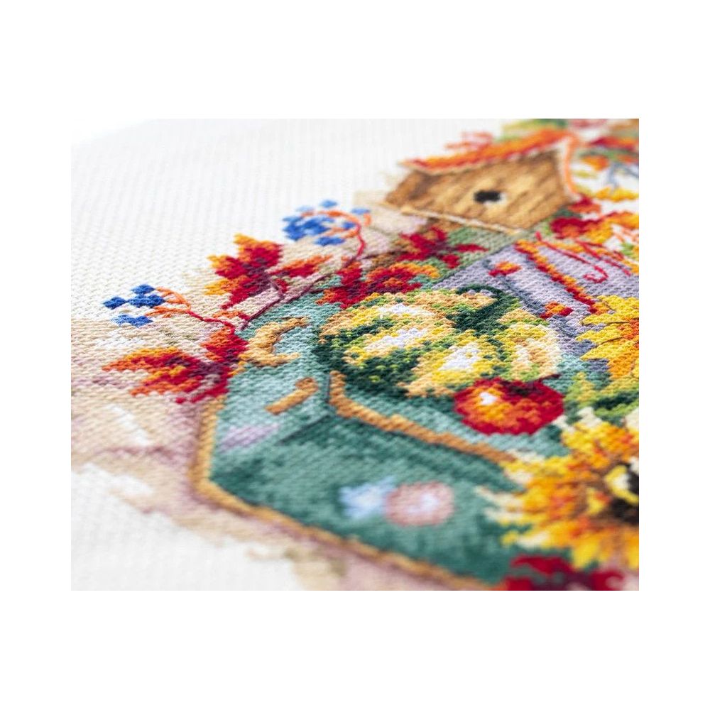Counted Cross Stitch Kit Autumn Story, Magic Needle 250-734