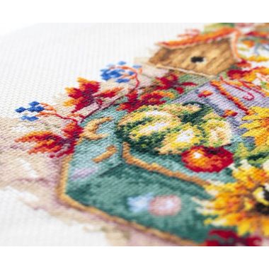 Counted Cross Stitch Kit Autumn Story, Magic Needle 250-734