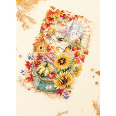 Counted Cross Stitch Kit Autumn Story, Magic Needle 250-734