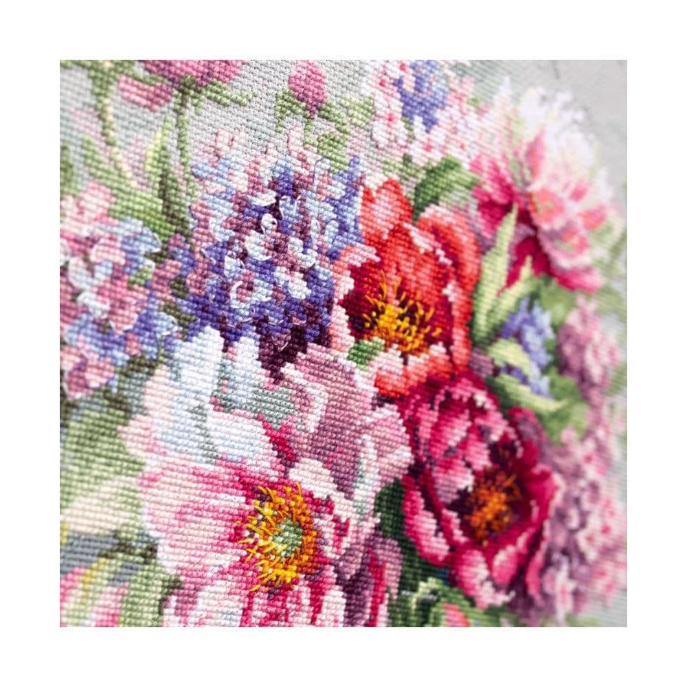 Counted Cross Stitch Peonies and Hydrangeas, Magic Needle 510-224